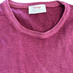 Vintage Made In Italy 100% Wool Crewneck Sweater